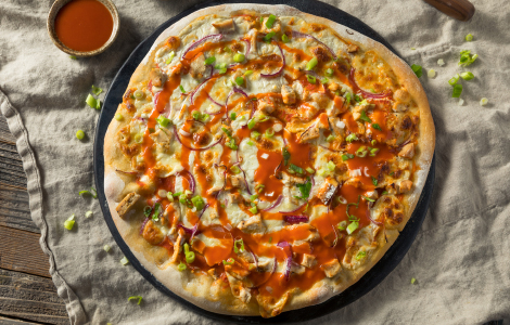 Spicy Chicken Pizza